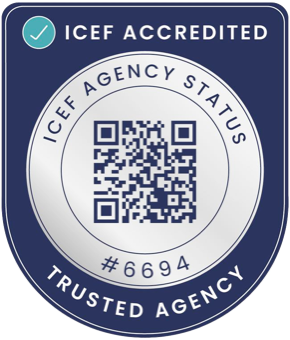ICEF Accredited · Trusted Agency #6694